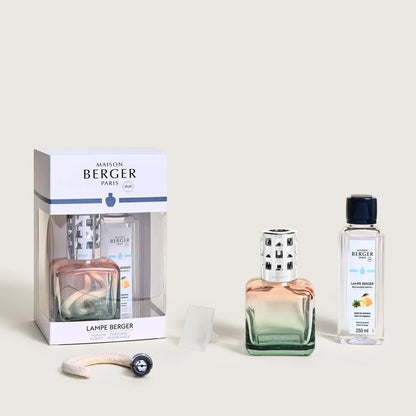 Lampe Berger - Giftset - Glacon Peche Verte