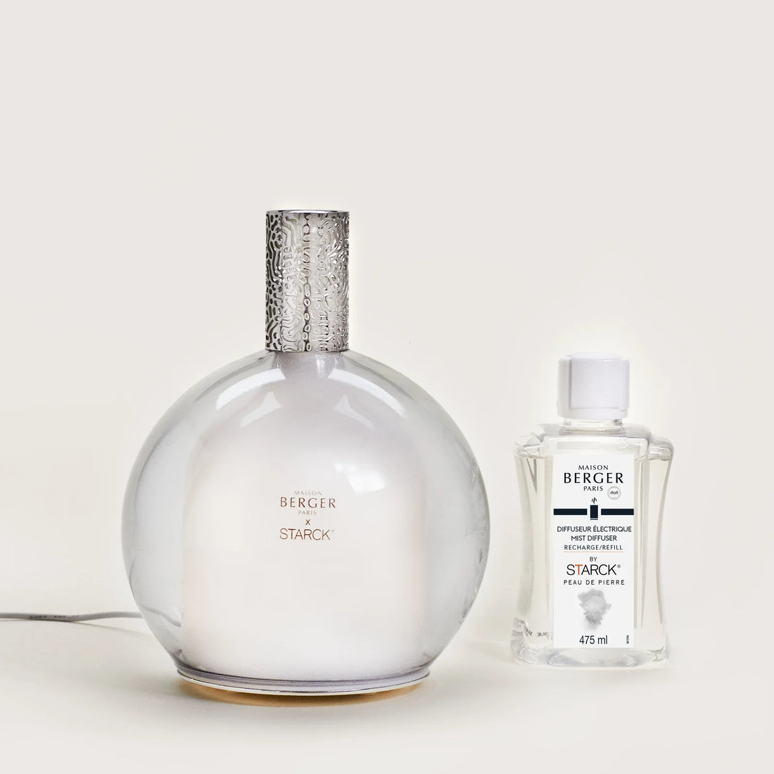 Lampe Berger - Mist Diffuser - Starck Grise - Peau De Pierre
