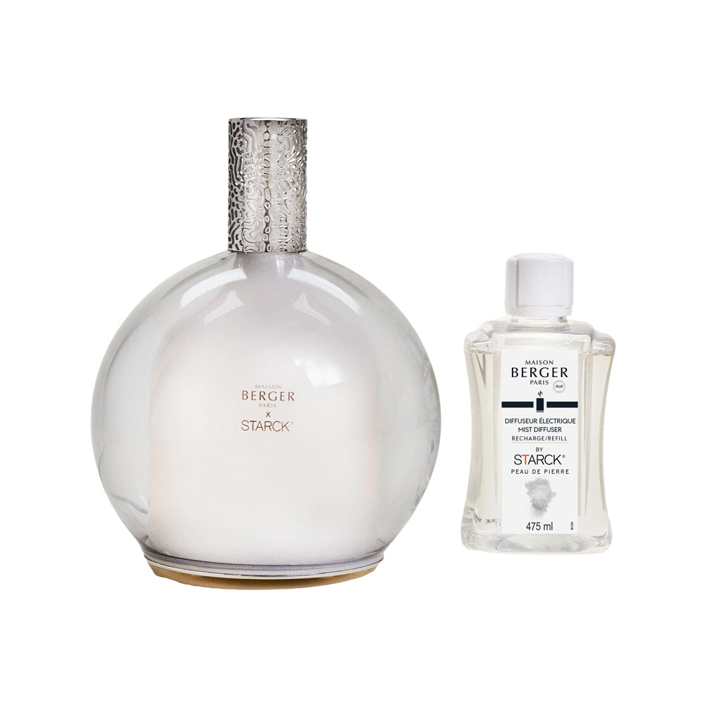 Lampe Berger - Mist Diffuser - Starck Grise - Peau De Pierre