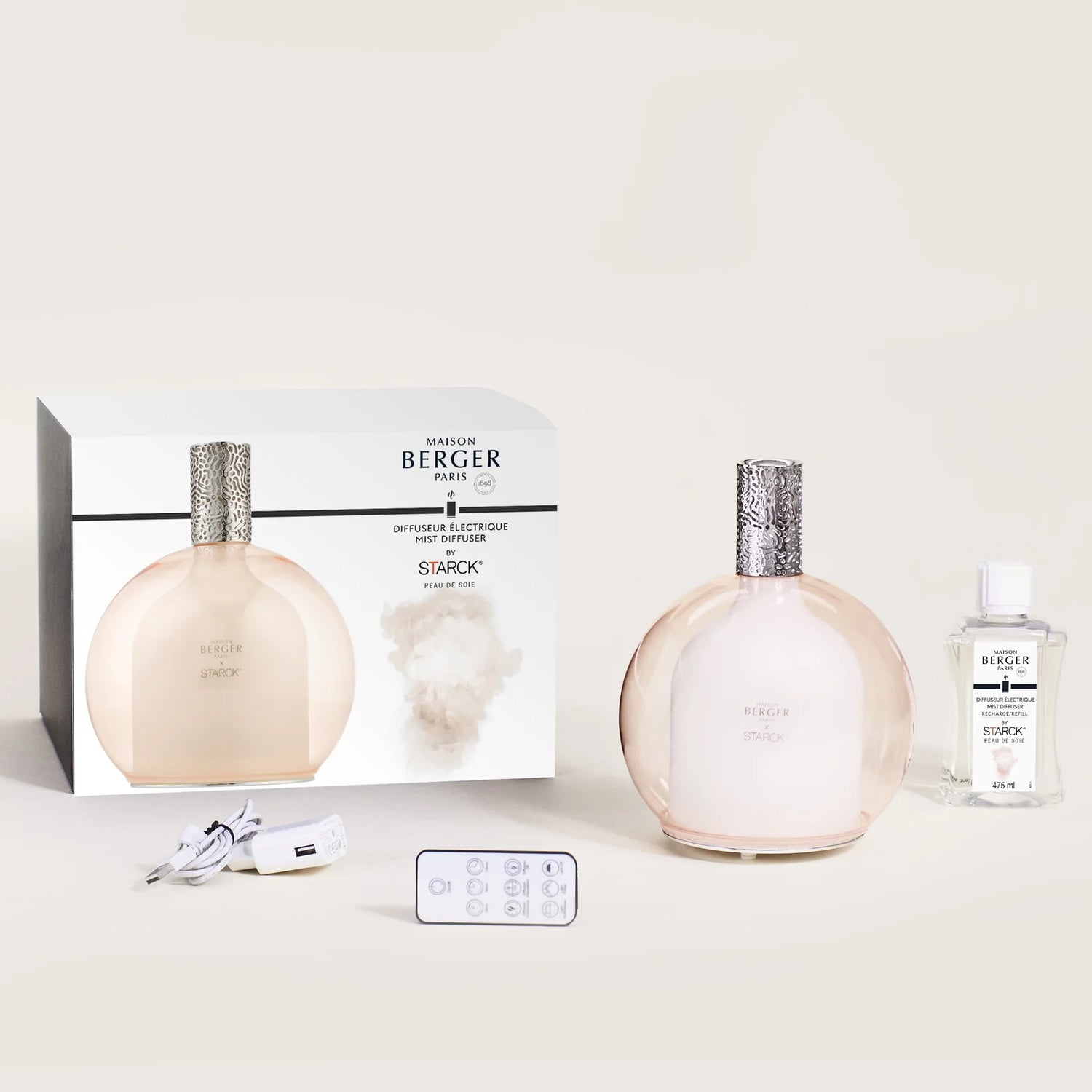Lampe Berger - Mist Diffuser - Starck Rose - Peau De Soie