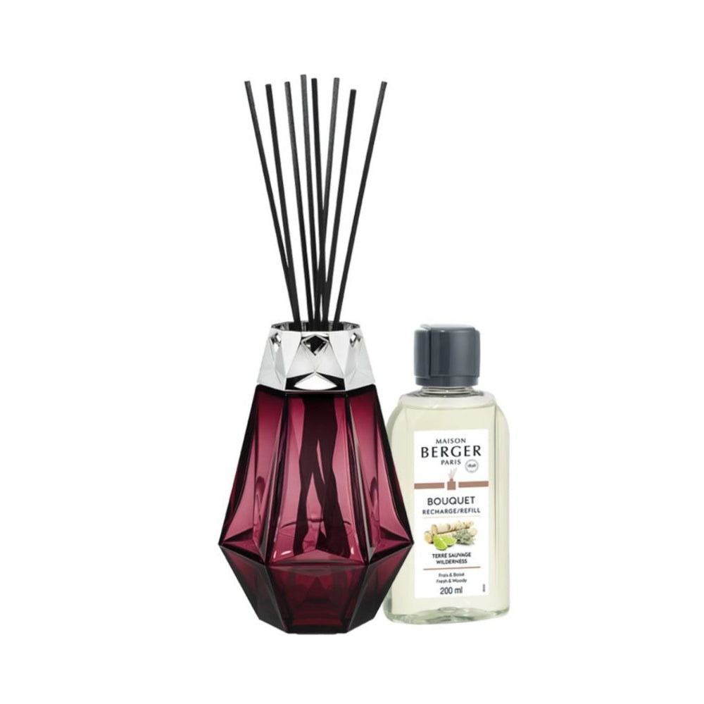 Lampe Berger - Parfumsticks - Prisme Grenat - Wilderness