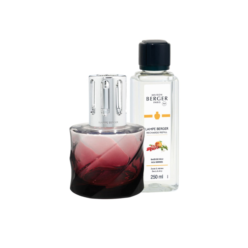 Lampe Berger - Giftset - Spirale Rouge