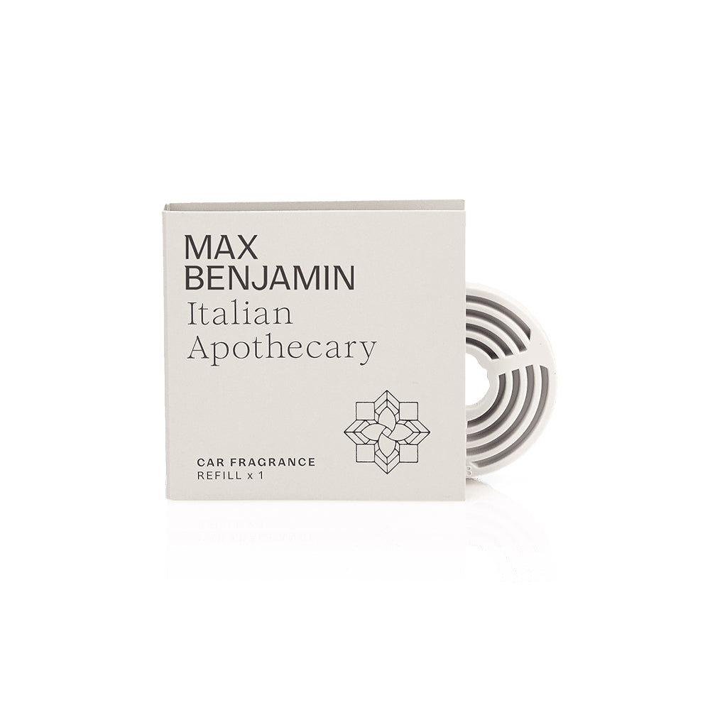 Max Benjamin - Autoparfum Navulling - Italian Apothecary