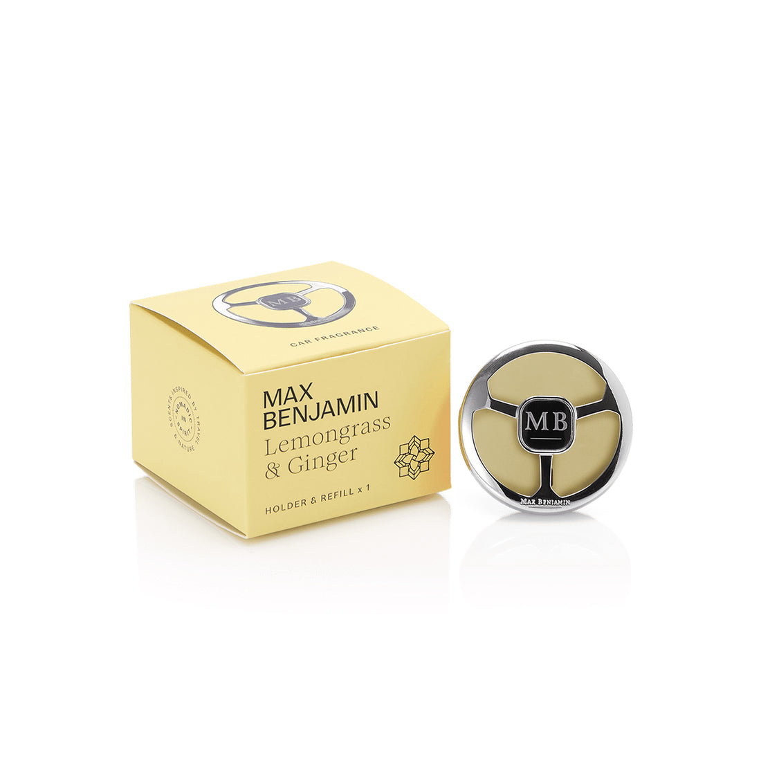 Max Benjamin - Autoparfum Set - Lemongrass &amp; Ginger
