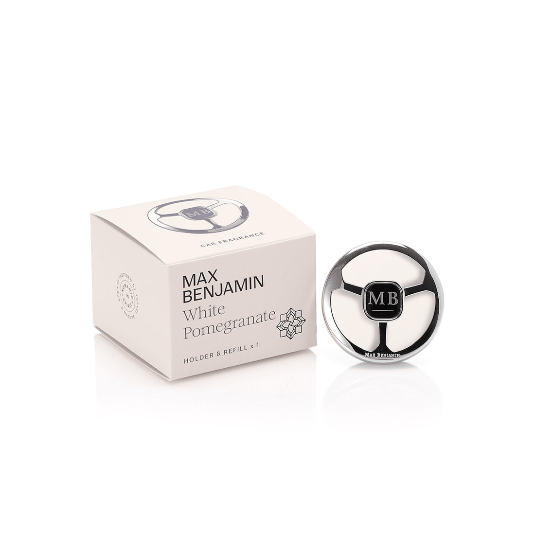 Max Benjamin - Autoparfum Set - White Pomegranate
