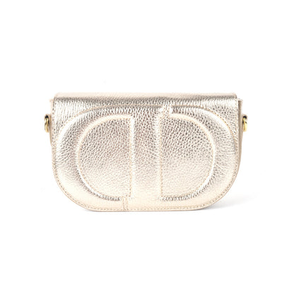 Metallic Handtas Look A Like CD - Goud