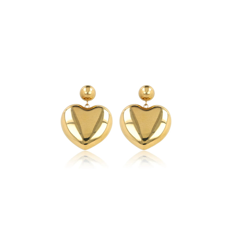 gouden hartjes oorbellen my bendel