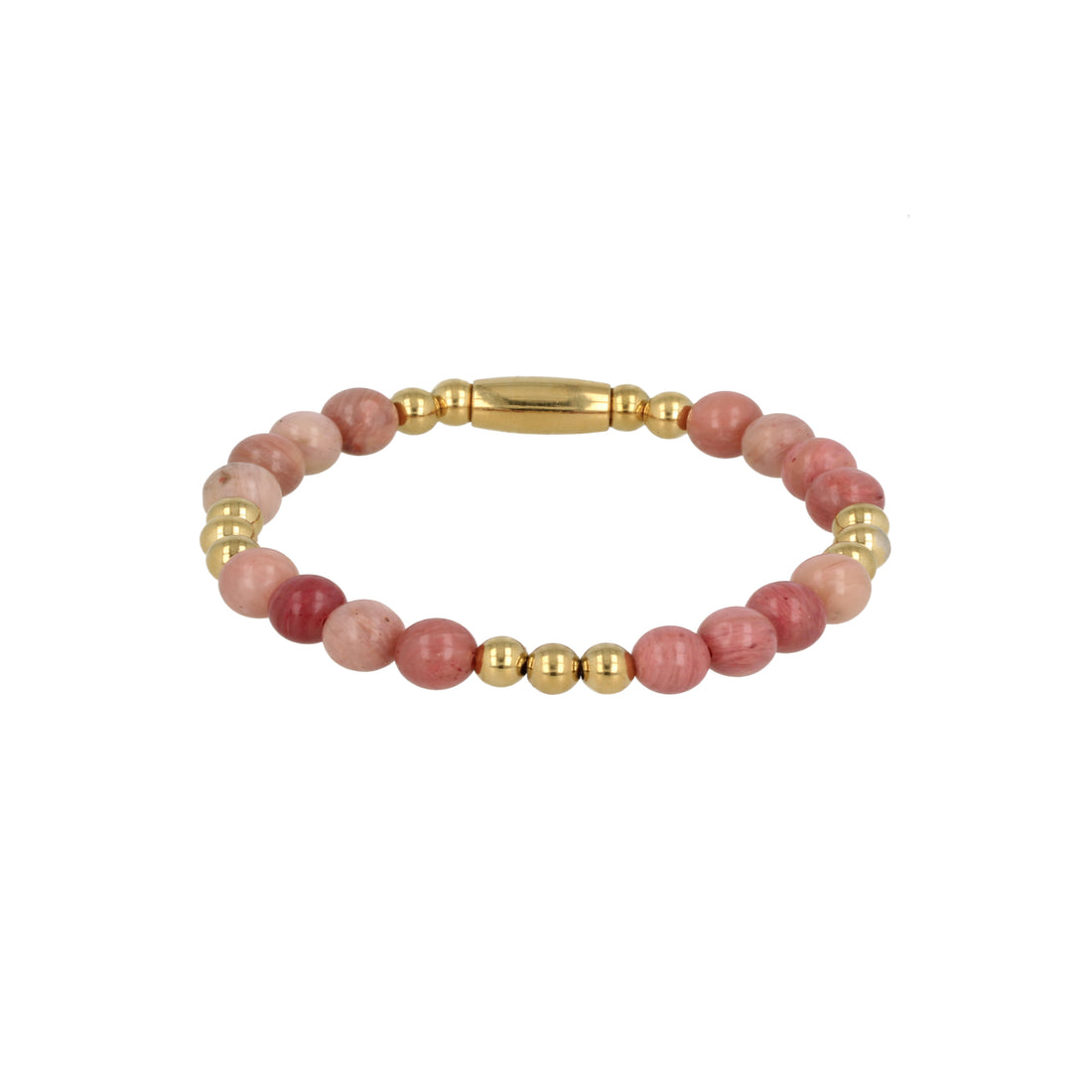 My Bendel - Rhodonite Kralen Armband