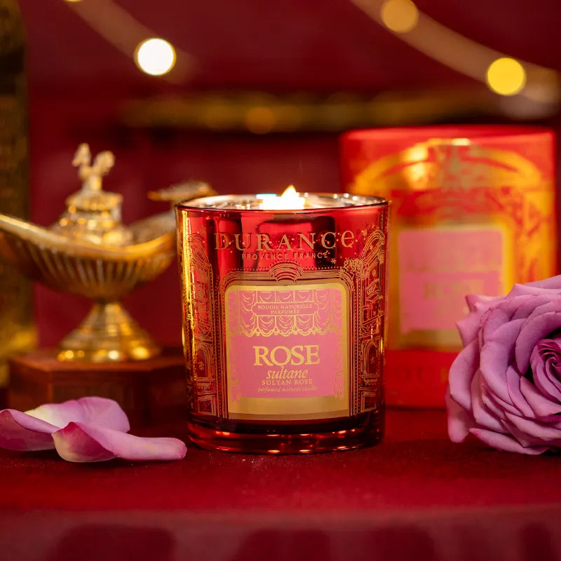 Durance - Geurkaars Luxe - Sultan Rose
