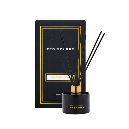 Ted Sparks - Diffuser (Geurstokjes) - Patchouli &amp; Musk