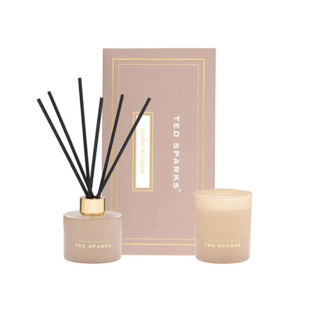 Ted Sparks - Giftset - Lychee &amp; Ginger
