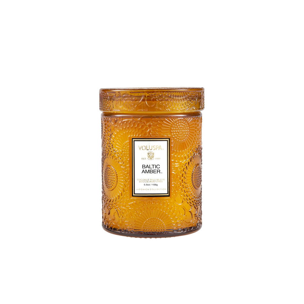 Voluspa Geurkaars - Baltic Amber - Klein Glas