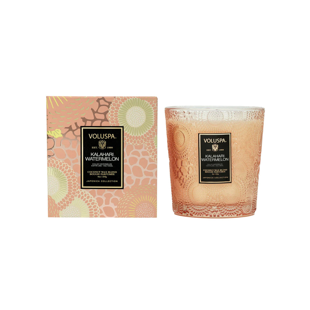 voluspa geurkaars Kalahari watermelon classic candle