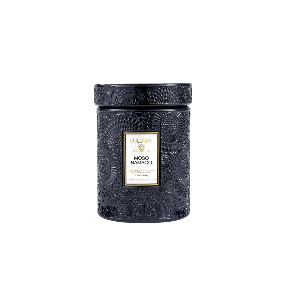 Voluspa Geurkaars - Mosoo Bamboo - Klein Glas