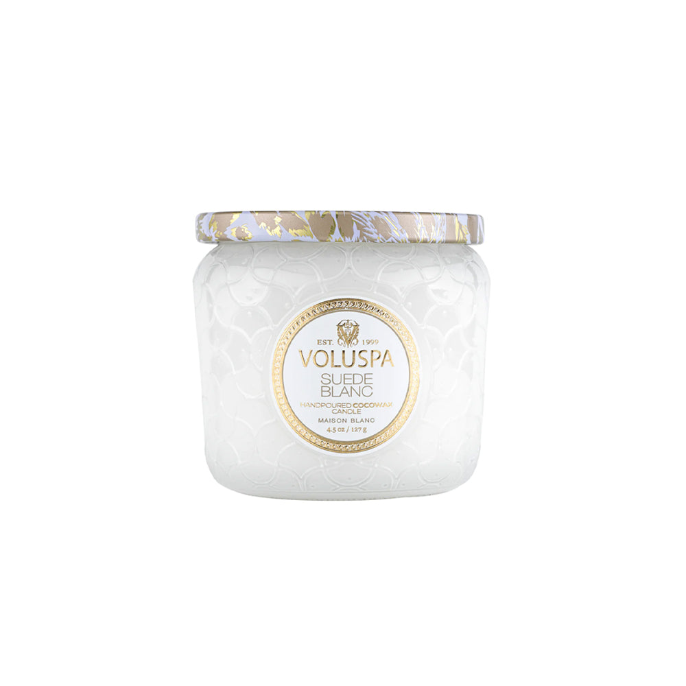 Voluspa Geurkaars - Suede Blanc - Petite Jar