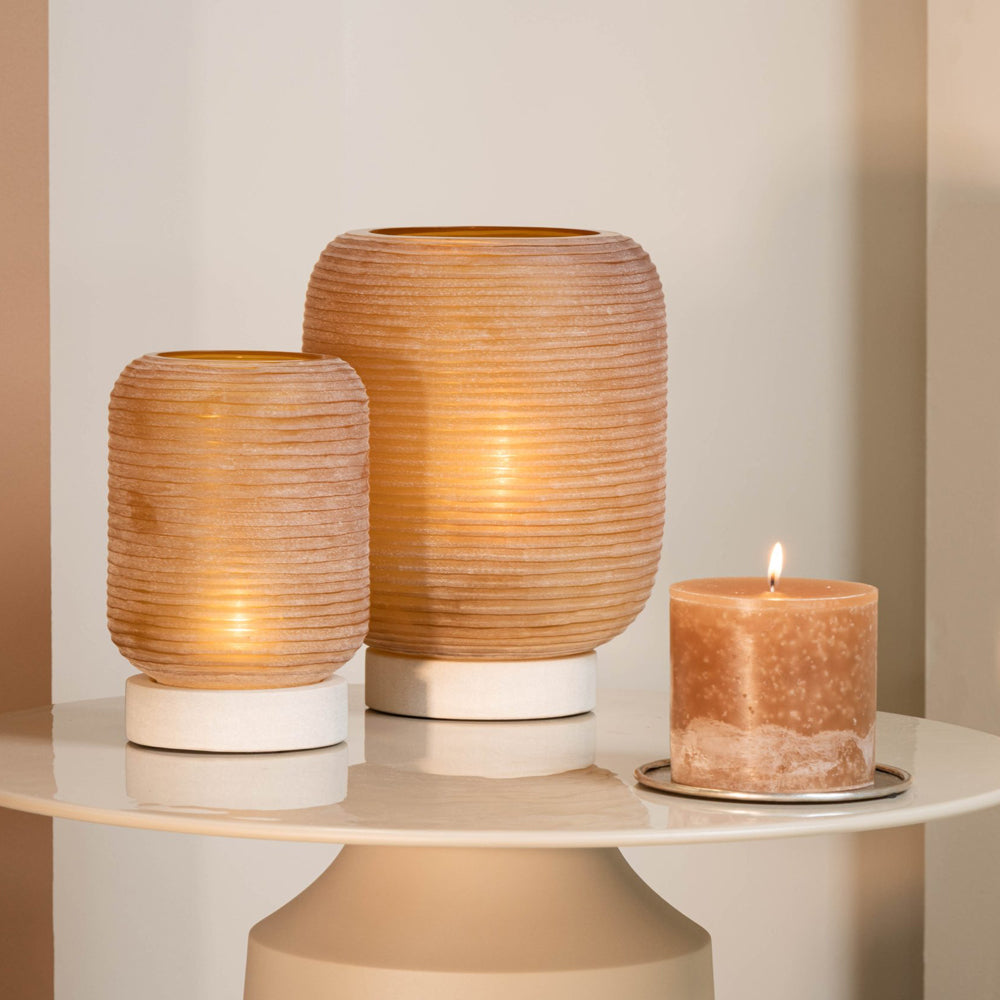 Windlicht - Cocoon Amber - Medium