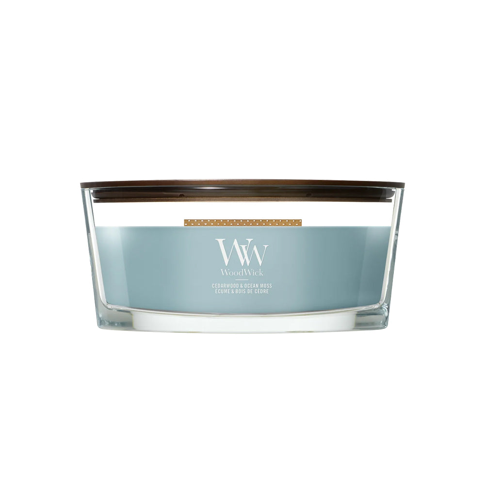WoodWick - Cedarwood &amp; Ocean Moss Ellipse