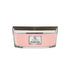 roze woodwick geurkaars ellipse pressed Blooms & patchouli