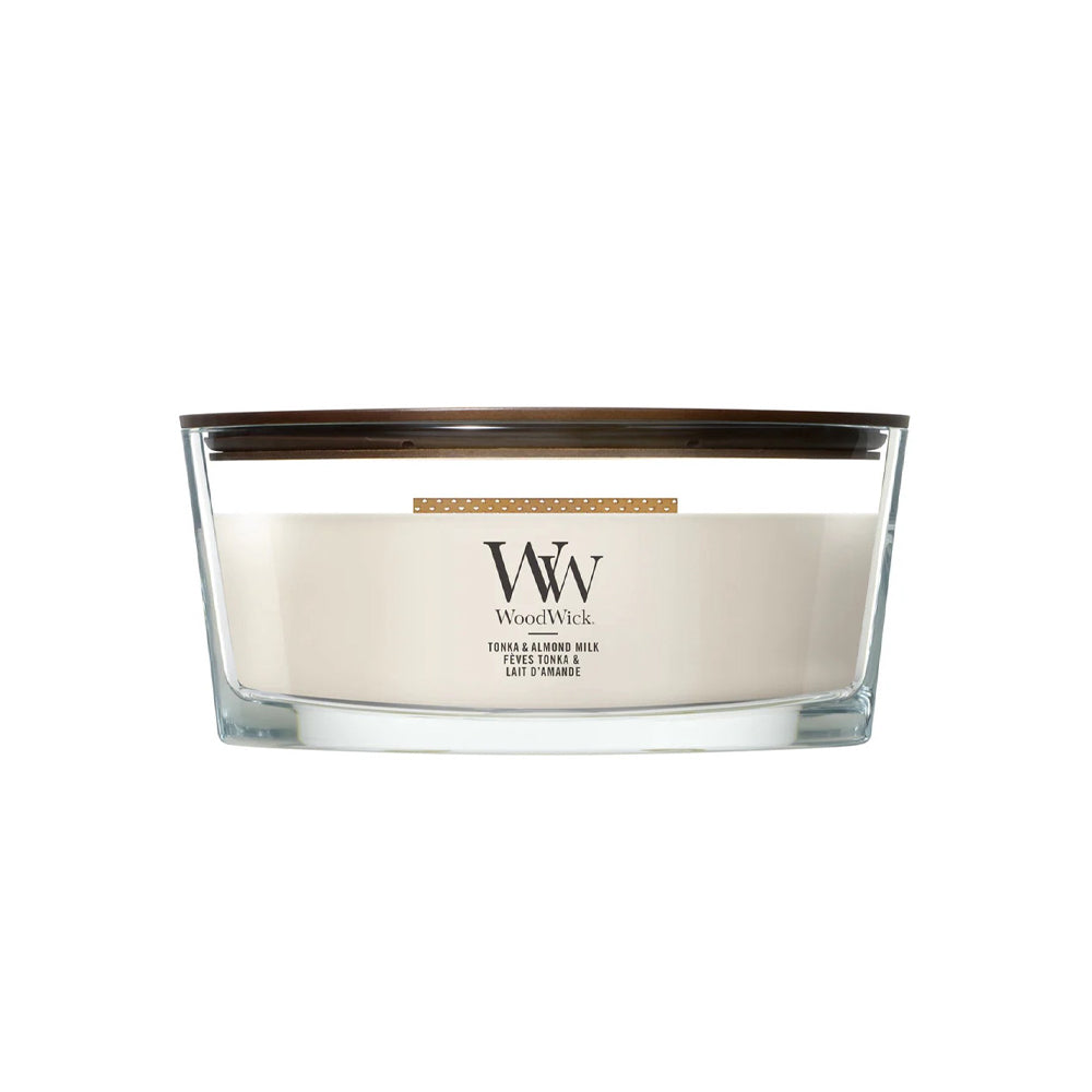 WoodWick - Tonka &amp; Almond Milk Ellipse