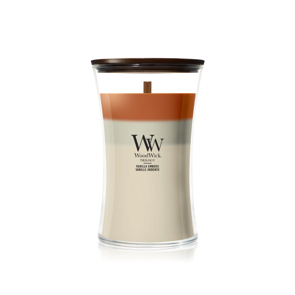 WoodWick - Trilogy Vanilla Embers Large