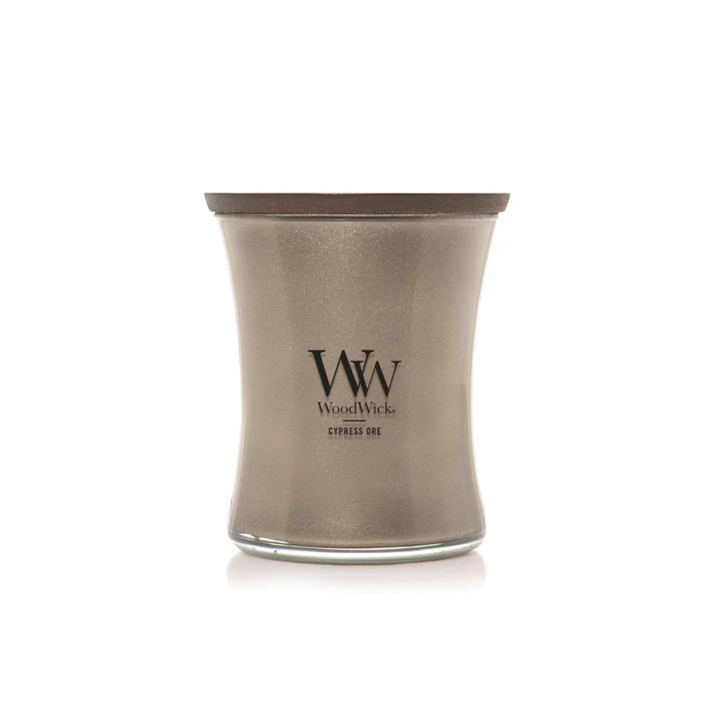 WoodWick - Precious Metals - Warm Nickel - Cypress Ore
