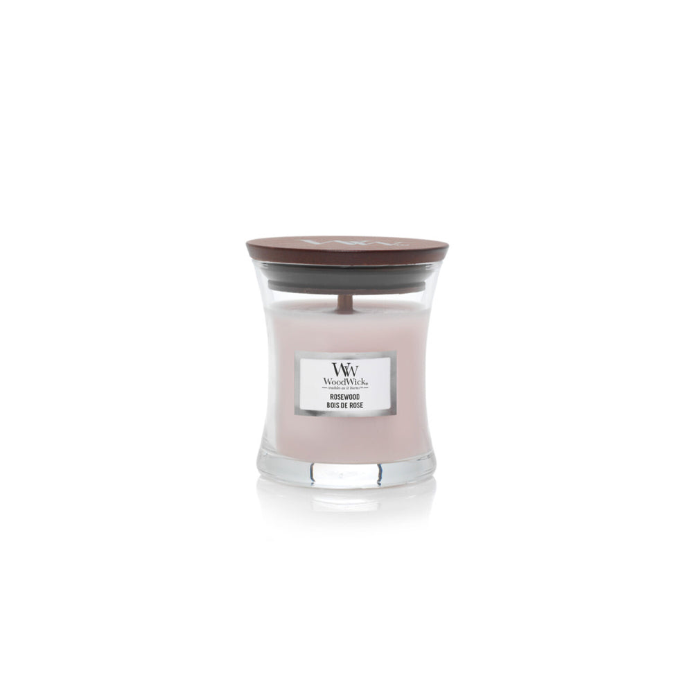 woodwick geurkaars mini Rosewood