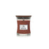 woodwick geurkaars mini smoked walnut