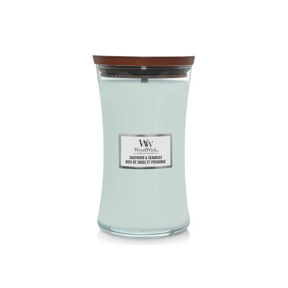 WoodWick  - Sagewood &amp; Seagrass Large