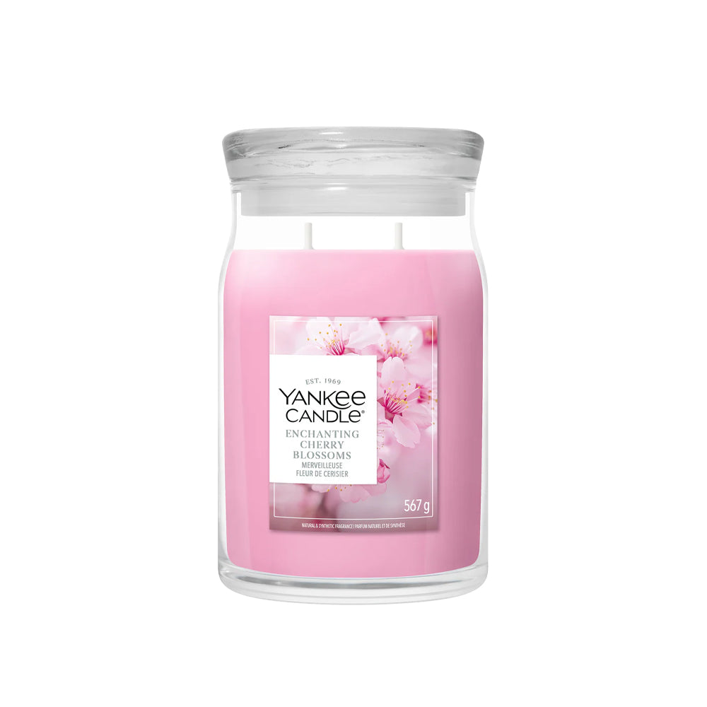 Yankee Candle - Enchanting Cherry Blossom - Signature Jar Large