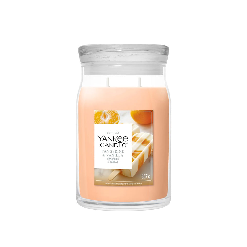 Yankee Candle - Tangerine &amp; Vanilla - Signature Jar Large