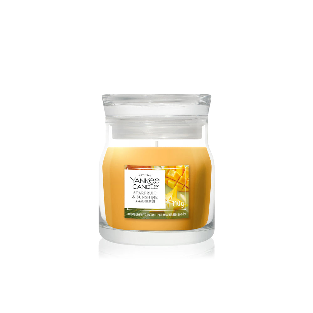 Yankee Candle - Starfruit &amp; Sunshine - Signature Jar Small
