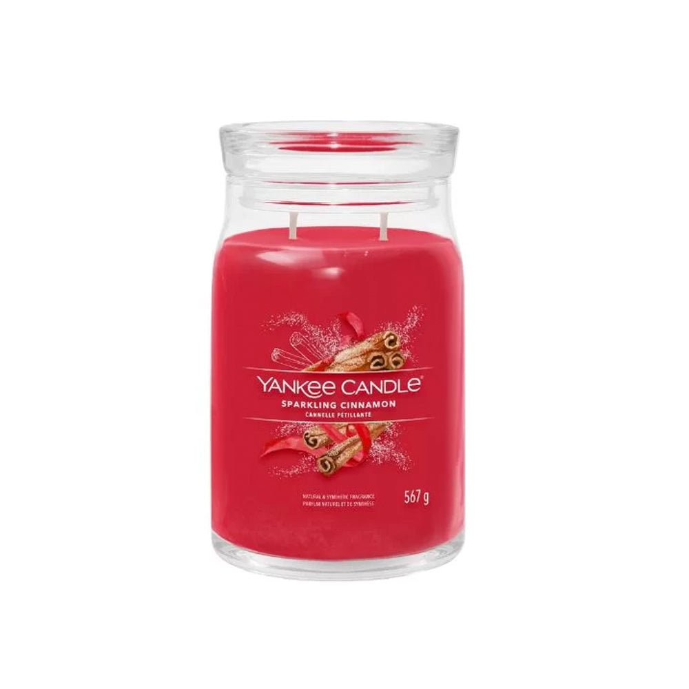 Yankee Candle - Sparkling Cinnamon - Signature Jar Large