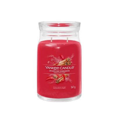 Yankee Candle - Sparkling Cinnamon - Signature Jar Large