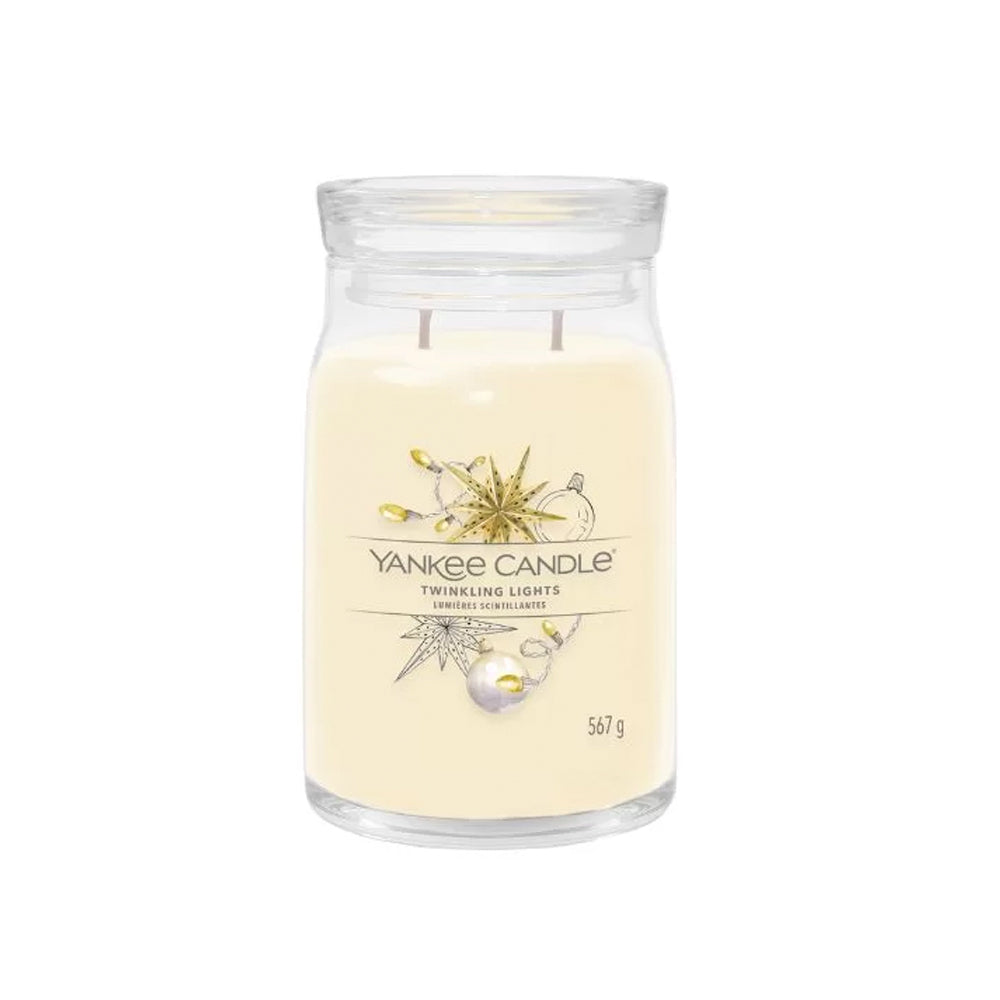 Yankee Candle - Twinkling Lights - Signature Jar Large