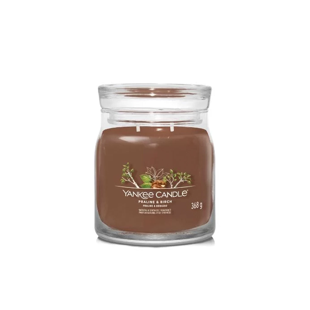 Yankee Candle - Praline &amp; Birch - Signature Jar Medium