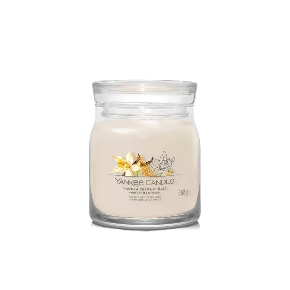 Yankee Candle - Vanilla Crème Brulee - Signature Jar Medium