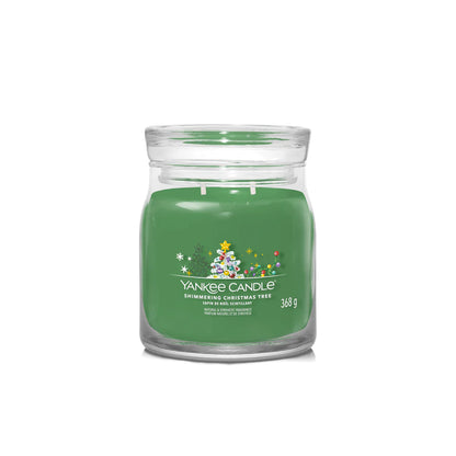 Yankee Candle - Shimmering Christmas Tree - Signature Jar Medium