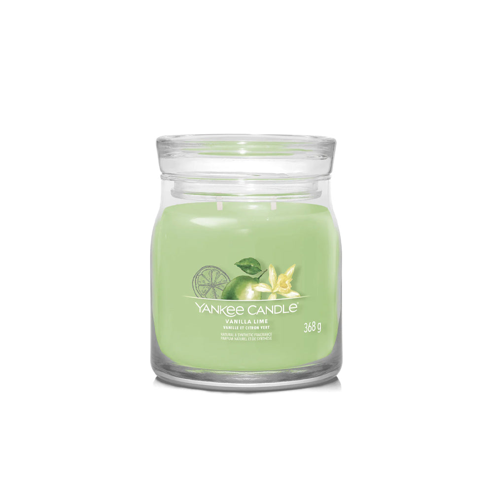 Yankee Candle - Vanilla Lime - Signature Jar Medium
