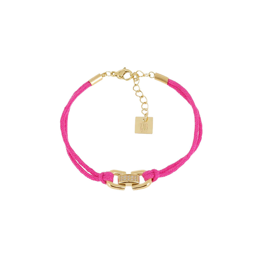 Zag Bijoux - Armband - Marinella Fuchsia