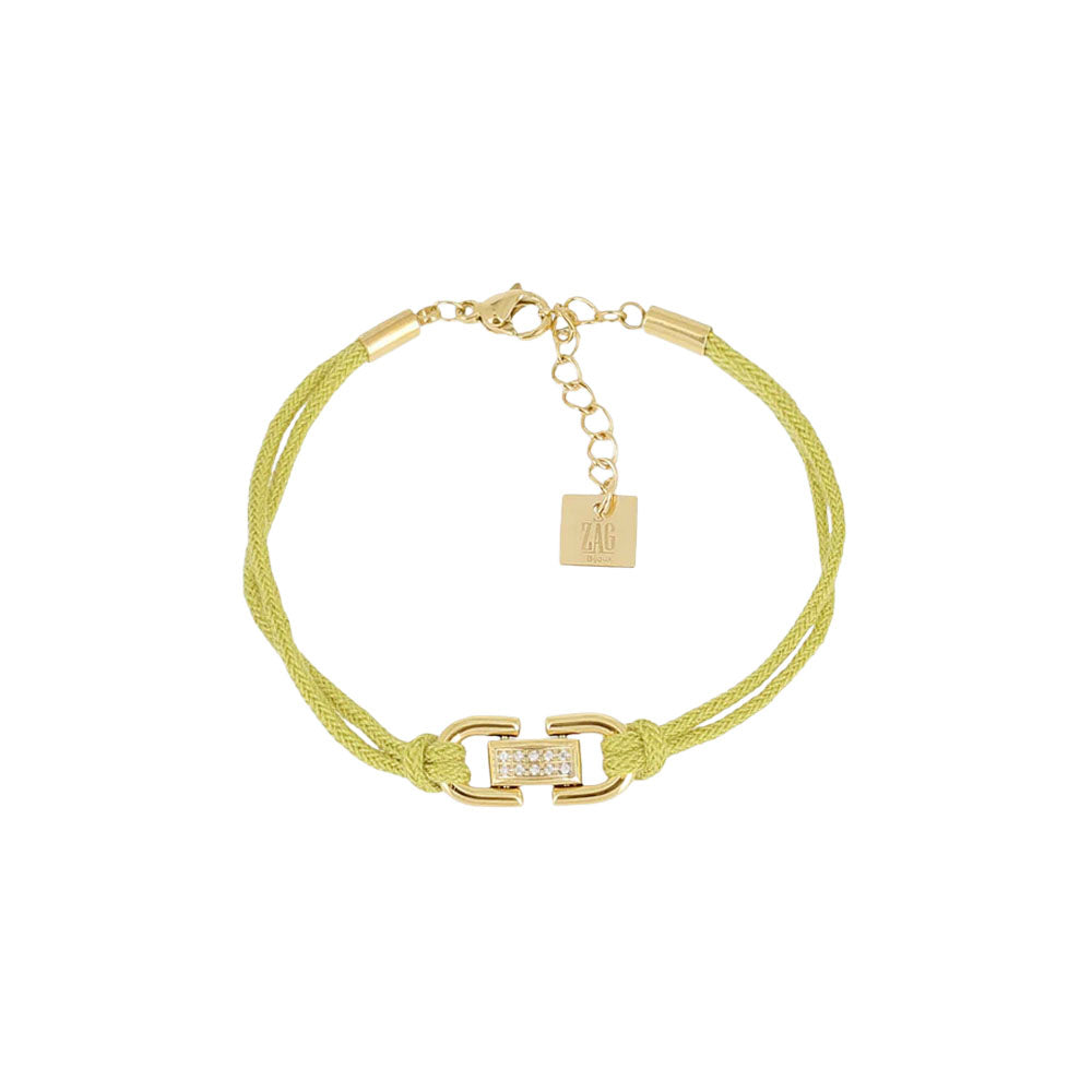 Zag Bijoux - Armband - Marinella Groen