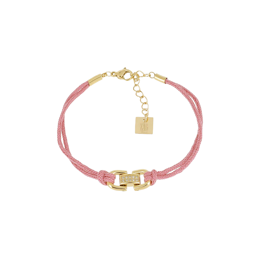 Zag Bijoux - Armband - Marinella Roze