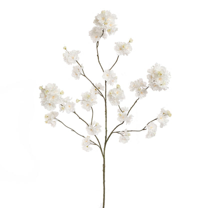 Zijden Bloemen - Kanzan Bloesemtak Wit