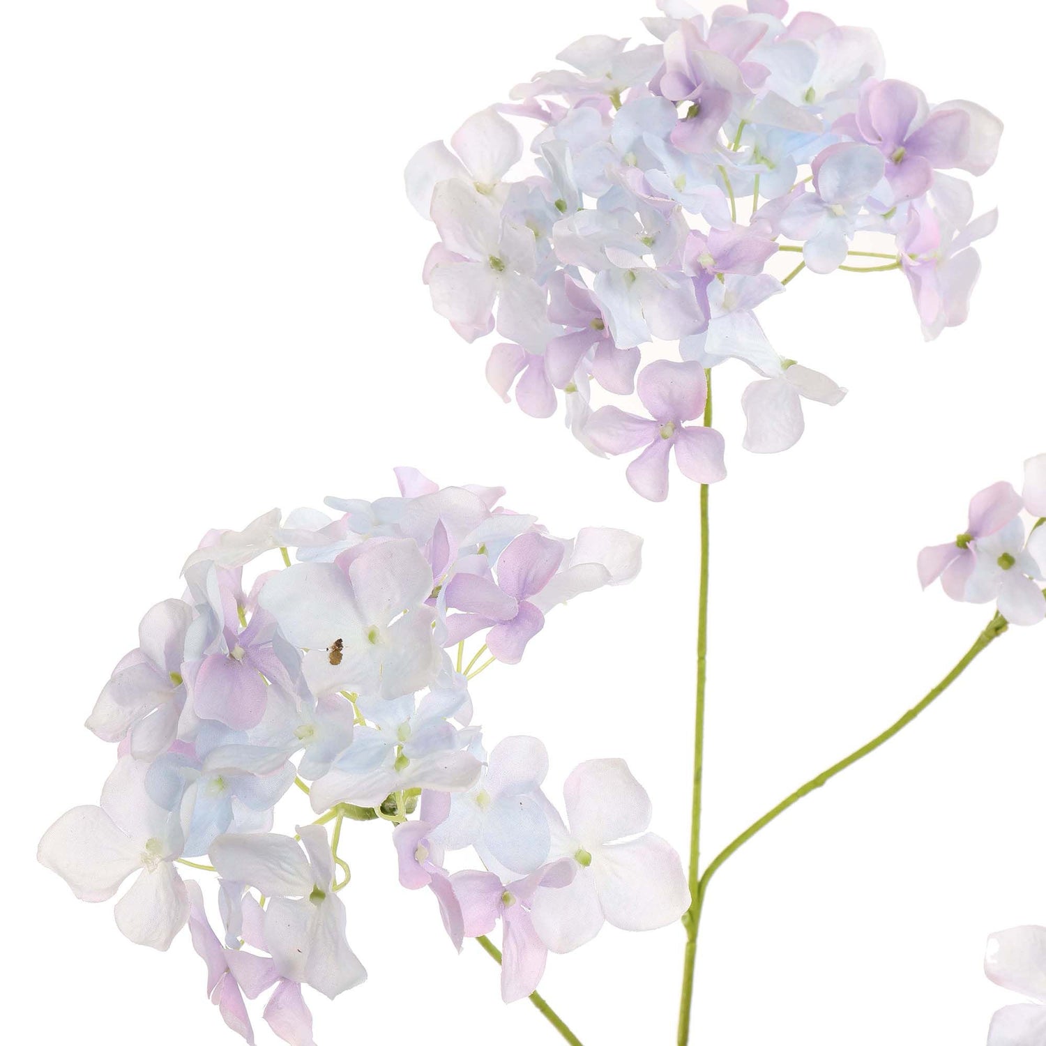 Zijden Bloemen - Hortensia Tak Lila