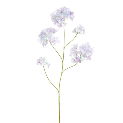 Zijden Bloemen - Hortensia Tak Lila