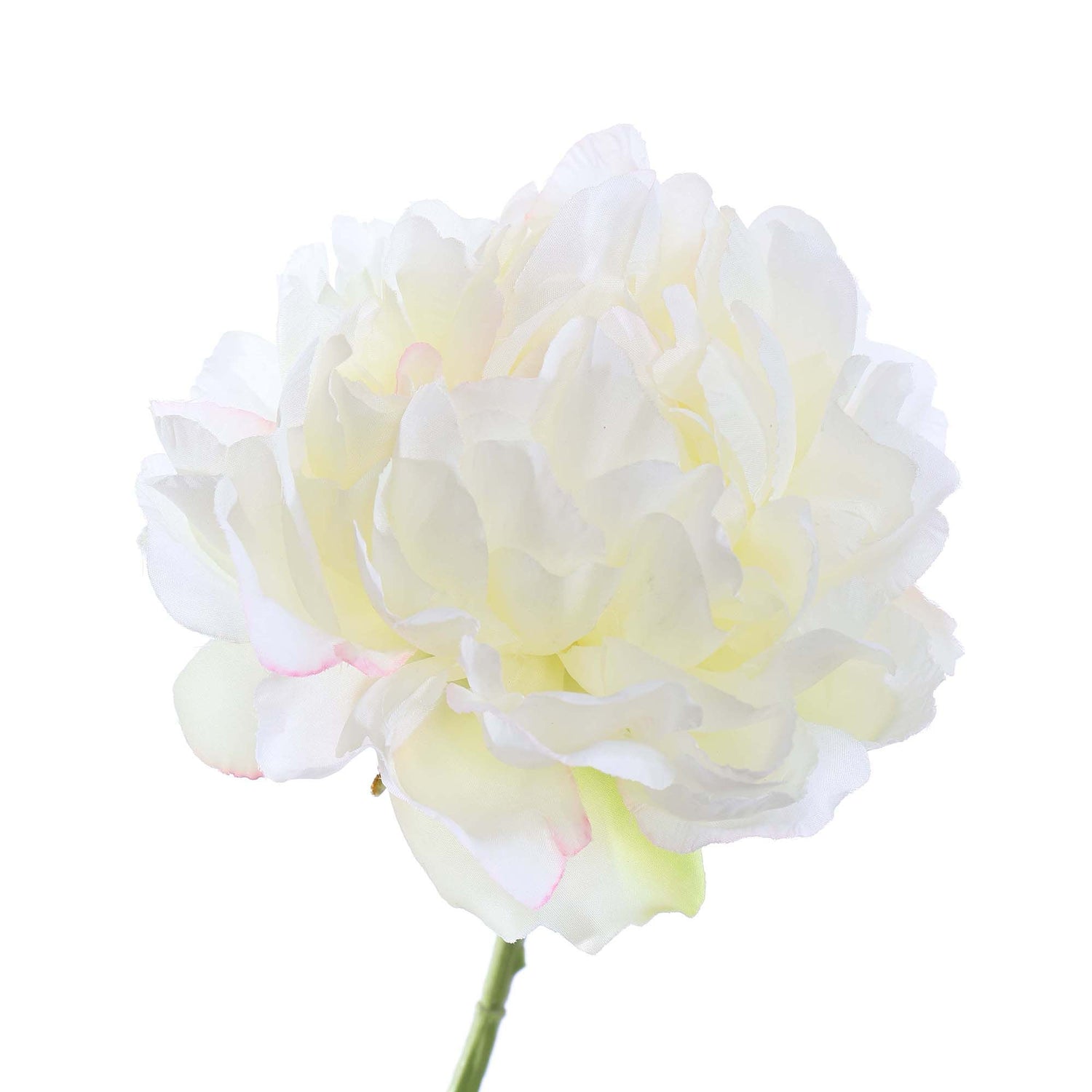 Zijden Bloemen - Pioenroos Crème