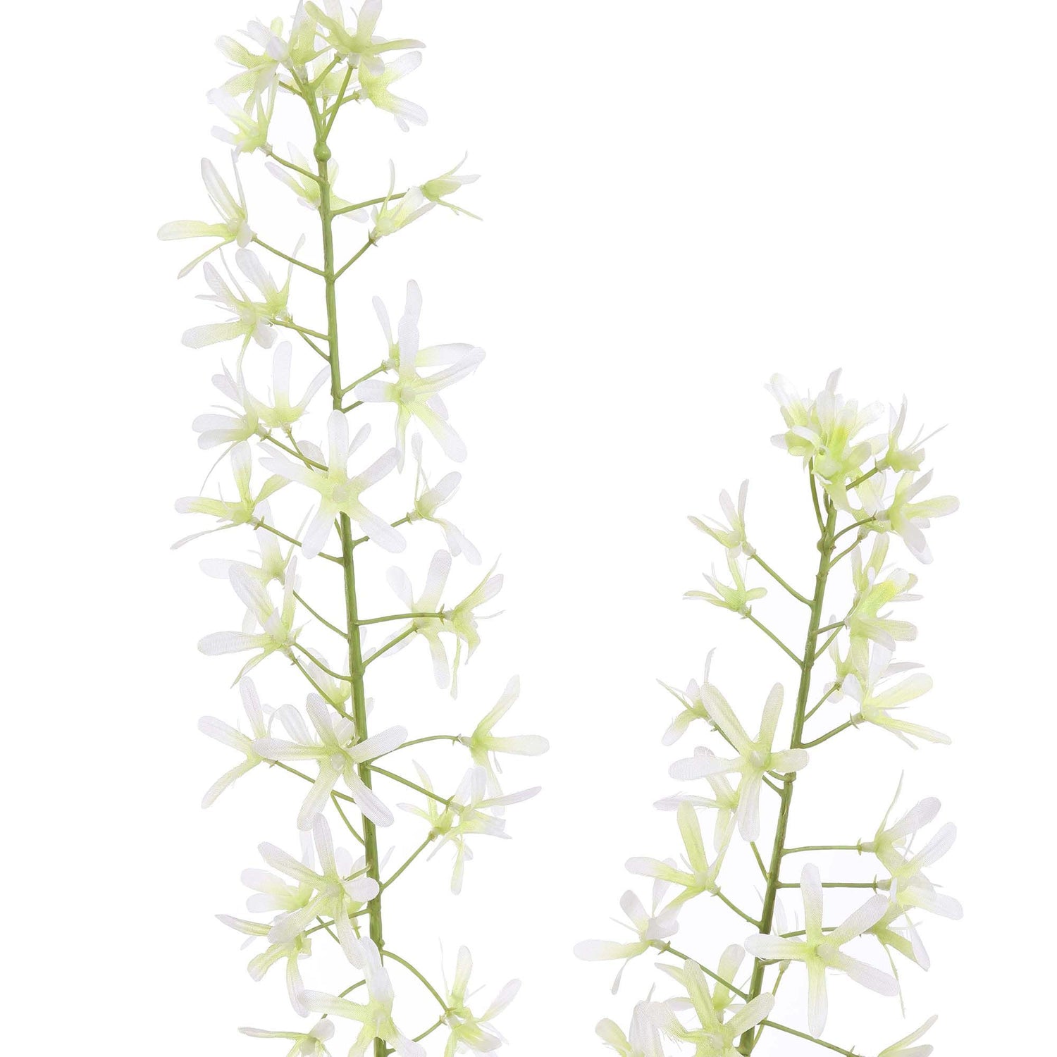 Zijden Bloemen - Vlindertak Crème
