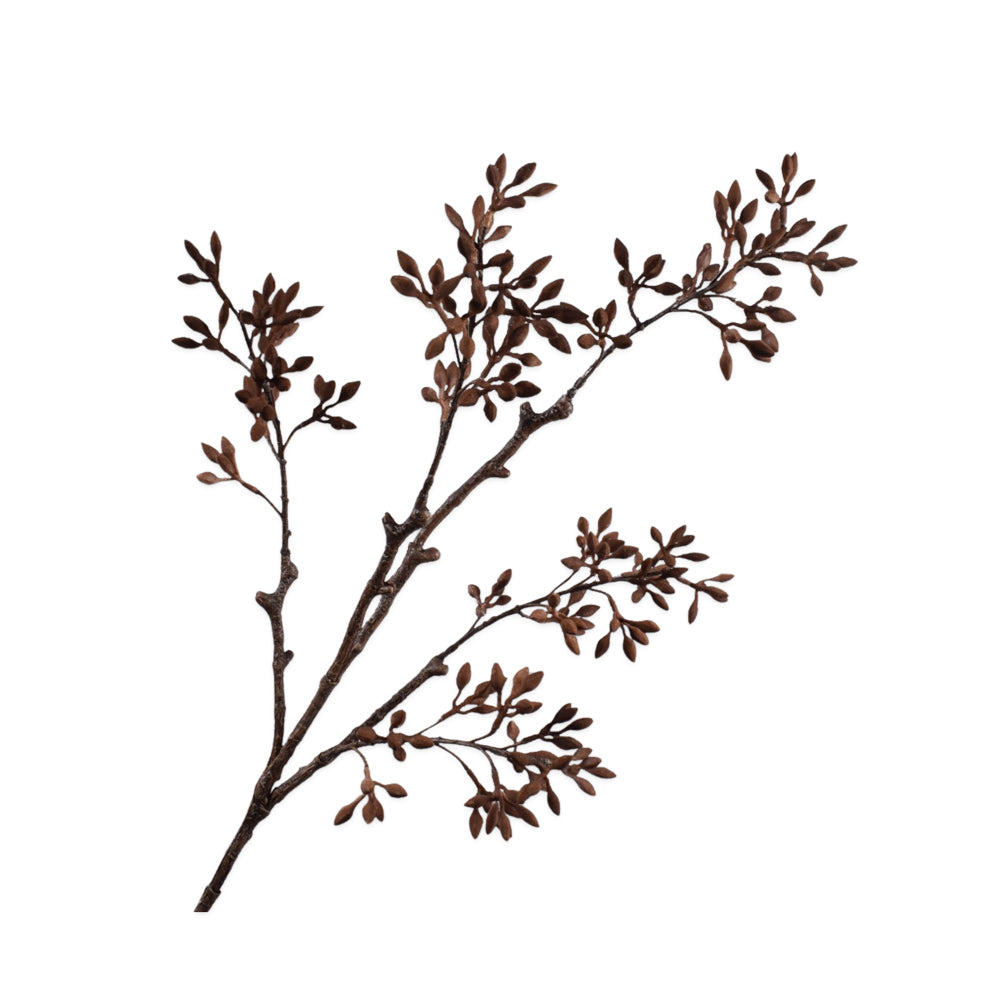 Zijden Bloemen - Silk-ka - Bessen Tak Donkerbruin