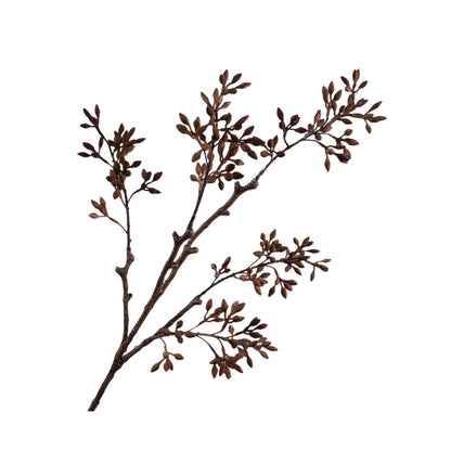 Zijden Bloemen - Silk-ka - Bessen Tak Donkerbruin