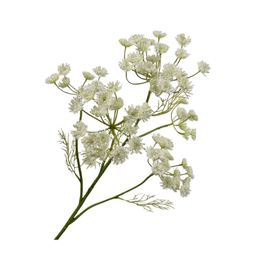 Zijden Bloemen - Silk-ka - Dille Tak Crème