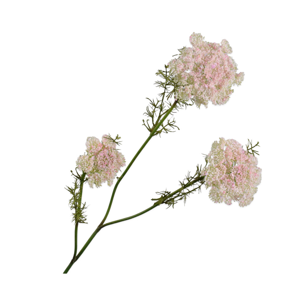 Zijden Bloemen - Silk-ka - Dille Tak Zachtroze